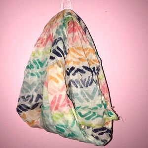 Colorful American Eagle infinity scarf